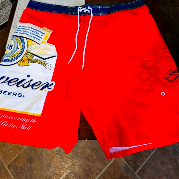 2XL Men's Swimming Shorts Budweiser - Picture 1 of 5